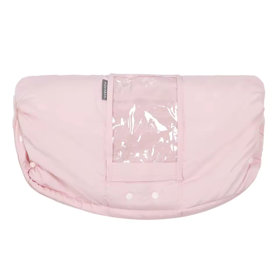 Tiny Treasures™ Stroller Fur Fleece Gloves with Mobile Phone Case