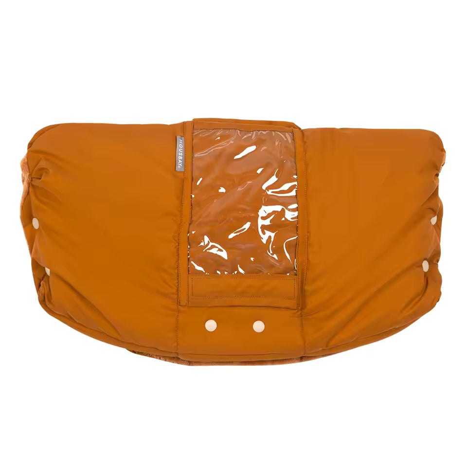 Tiny Treasures™ Stroller Fur Fleece Gloves with Mobile Phone Case