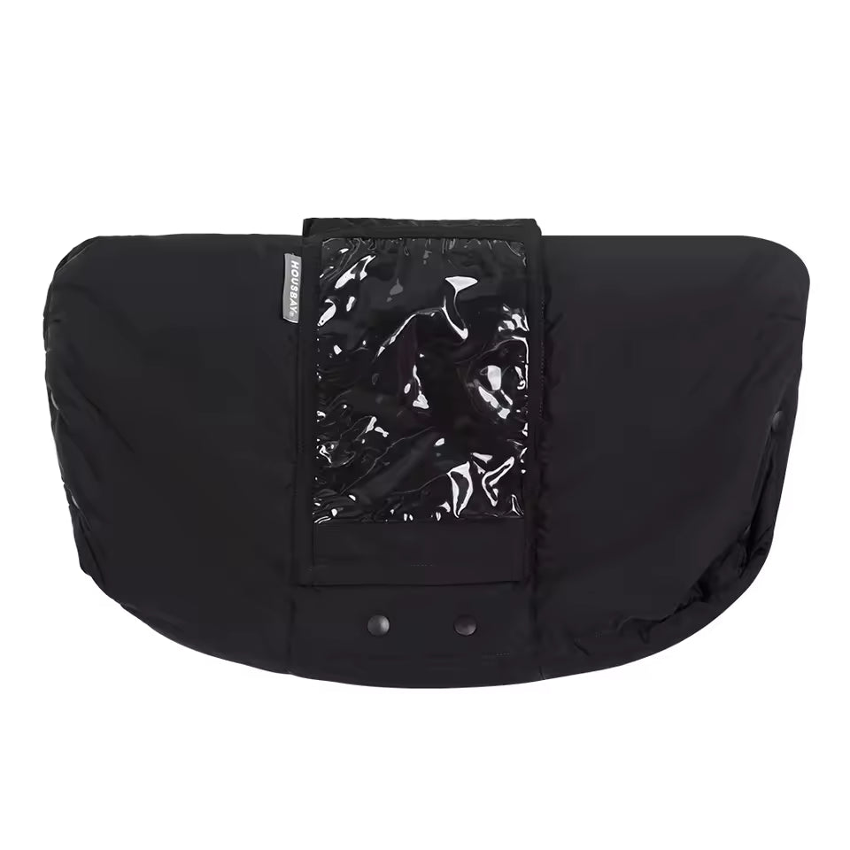 Tiny Treasures™ Stroller Fur Fleece Gloves with Mobile Phone Case